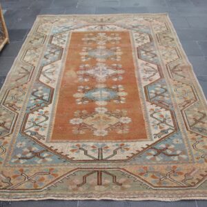 5.2 ft. x 7.7 ft. Vintage Turkish Rug TR34937 Image 1