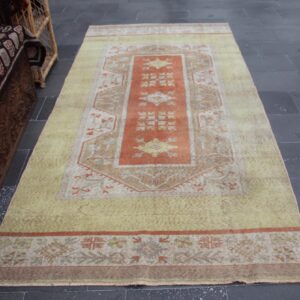 4.5 ft. x 9.4 ft. Vintage Turkish Rug TR34947 Image 1