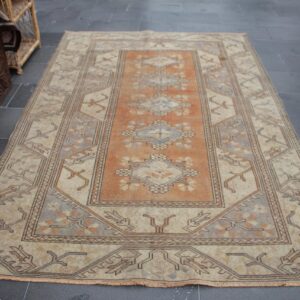 5.1 ft. x 7.7 ft. Vintage Turkish Rug TR34967 Image 1