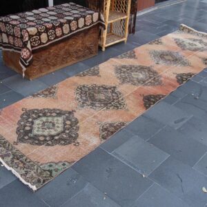 3 ft. x 11.9 ft. Vintage Turkish Rug TR35107 Image 1