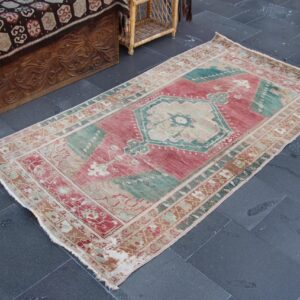 3.5 ft. x 6.5 ft. Vintage Turkish Rug TR35197 Image 1