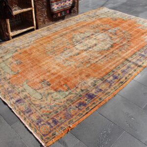 5.5 ft. x 9.3 ft. Vintage Turkish Rug TR35357 Image 1
