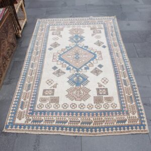 4.1 ft. x 6.7 ft. Vintage Turkish Rug TR35517 Image 1
