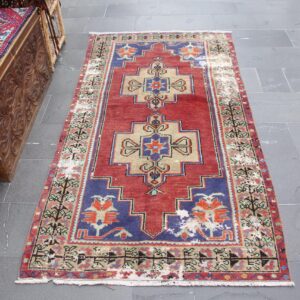 3.7 ft. x 7.2 ft. Vintage Turkish Rug TR35607 Image 1