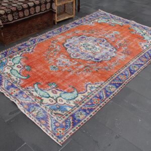 5.5 ft. x 9.1 ft. Vintage Turkish Rug TR35717 Image 1
