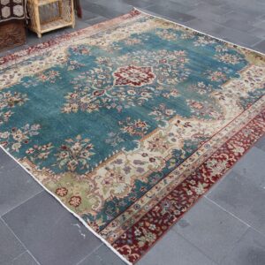 7.9 ft. x 8.4 ft. Vintage Turkish Rug TR35927 Image 1