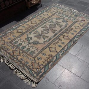 4 ft. x 7.3 ft. Vintage Turkish Rug TR36017 Image 1