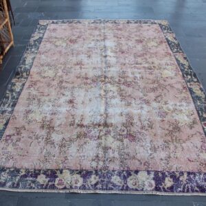6.4 ft. x 9.6 ft. Vintage Turkish Rug TR36077 Image 1