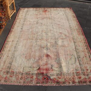 5.4 ft. x 9.3 ft. Vintage Turkish Rug TR36377 Image 1