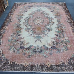 6.6 ft. x 9.4 ft. Vintage Turkish Rug TR36577 Image 1