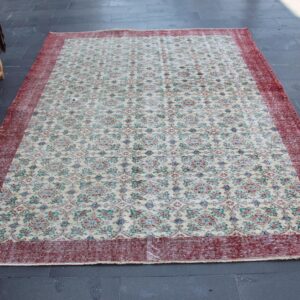 6.6 ft. x 9.6 ft. Vintage Turkish Rug TR36627 Image 1