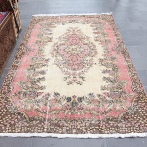5.3 ft. x 9.6 ft. Vintage Turkish Rug TR37077 Image 1