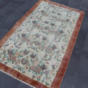 3.7 ft. x 6.5 ft. Vintage Turkish Rug TR37387 Image 1