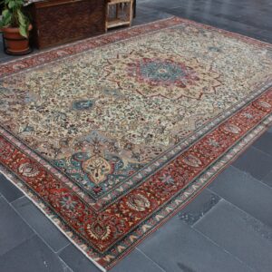 8.1 ft. x 12.6 ft. Vintage Turkish Rug TR37607 Image 1