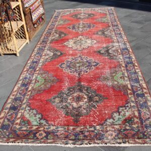 4.7 ft. x 13.1 ft. Vintage Turkish Rug TR37697 Image 1