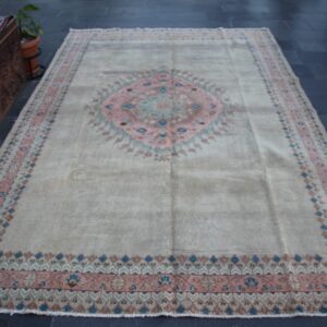 6.7 ft. x 11.2 ft. Vintage Turkish Rug TR37777 Image 1