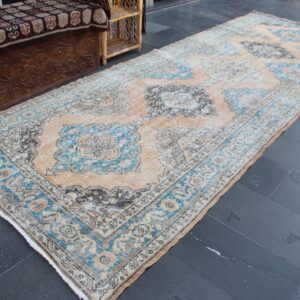 4.9 ft. x 13.7 ft. Vintage Turkish Rug TR37907 Image 1