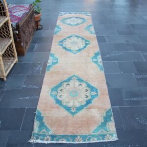 2.5 ft. x 12 ft. Vintage Turkish Rug TR38027 Image 1