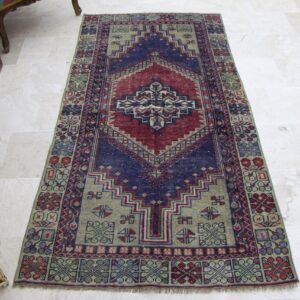 3.4 ft. x 6.7 ft. Vintage Turkish Rug TR38037 Image 1