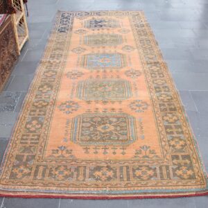 4.5 ft. x 11.2 ft. Vintage Turkish Rug TR38067 Image 1