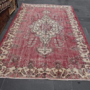 5.5 ft. x 9.6 ft. Vintage Turkish Rug TR38207 Image 1