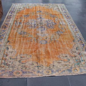 6.3 ft. x 10.2 ft. Vintage Turkish Rug TR38407 Image 1