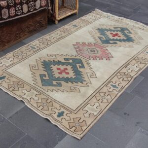 4.2 ft. x 7 ft. Vintage Turkish Rug TR38627 Image 1