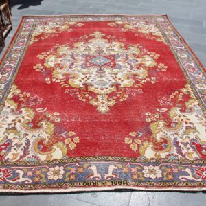 7.2 ft. x 9.8 ft. Vintage Turkish Rug TR38757 Image 1
