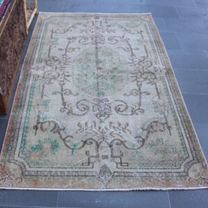 3.8 ft. x 6.7 ft. Vintage Turkish Rug TR38767 Image 1