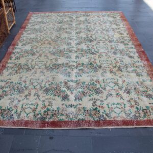6.9 ft. x 10.6 ft. Vintage Turkish Rug TR38817 Image 1