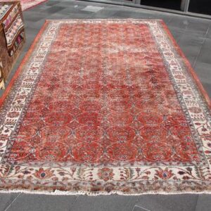 5.9 ft. x 10.1 ft. Vintage Turkish Rug TR38847 Image 1