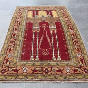 3.8 ft. x 6.4 ft. Vintage Turkish Rug TR38937 Image 1