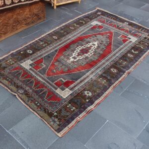 3.8 ft. x 6.5 ft. Vintage Turkish Rug TR39077 Image 1