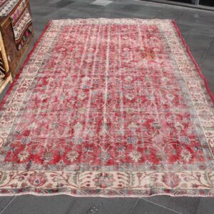 5.7 ft. x 9.4 ft. Vintage Turkish Rug TR39157 Image 1