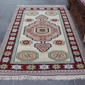 4.2 ft. x 6.8 ft. Vintage Turkish Rug TR39207 Image 1