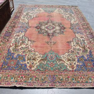 6.6 ft. x 10.2 ft. Vintage Turkish Rug TR39217 Image 1