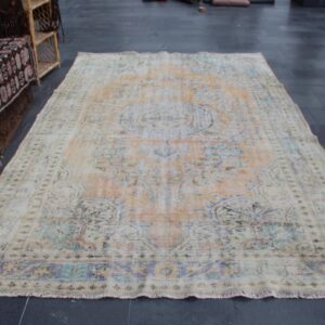 6.4 ft. x 10.3 ft. Vintage Turkish Rug TR39237 Image 1