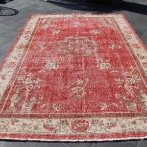 6.9 ft. x 10.5 ft. Vintage Turkish Rug TR39527 Image 1