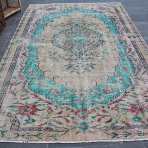 5.3 ft. x 8.6 ft. Vintage Turkish Rug TR39587 Image 1