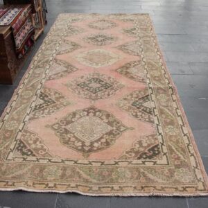 4.9 ft. x 12 ft. Vintage Turkish Rug TR39687 Image 1