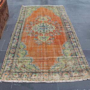4.2 ft. x 8.6 ft. Vintage Turkish Rug TR39867 Image 1