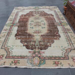 6.1 ft. x 10.4 ft. Vintage Turkish Rug TR39897 Image 1