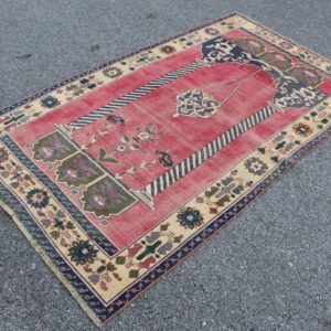 3.9 ft. x 7 ft. Vintage Turkish Rug TR39957 Image 1