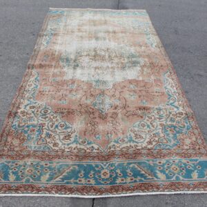 4.9 ft. x 10.7 ft. Vintage Turkish Rug TR40057 Image 1