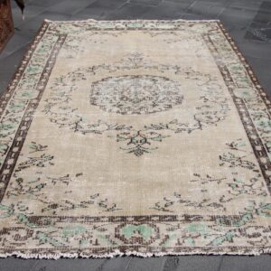 5.2 ft. x 7.9 ft. Vintage Turkish Rug TR40157 Image 1