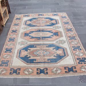5.1 ft. x 7.3 ft. Vintage Turkish Rug TR40387 Image 1
