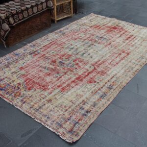 5.5 ft. x 9 ft. Vintage Turkish Rug TR40407 Image 1