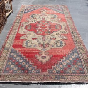 4.3 ft. x 9.3 ft. Vintage Turkish Rug TR40617 Image 1
