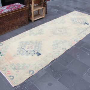 4 ft. x 11.1 ft. Vintage Turkish Rug TR40627 Image 1