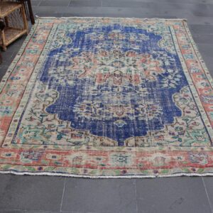 6.2 ft. x 8.4 ft. Vintage Turkish Rug TR40637 Image 1
